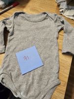 Baby Body Grau Langarm