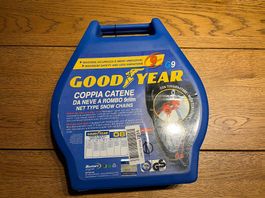 Goodyear 77906 G9 Catene da neve 9 mm 080 Omologate NUOVE