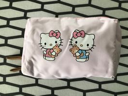 Hello Kitty Necessaire, Schminktäschli, Rosa 15x12cm