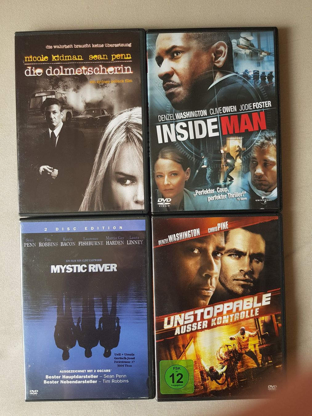 Tutti i DVDs: Action und Mystery DVD-Pack 05 – Usato da thun venduto da lucky_manxy