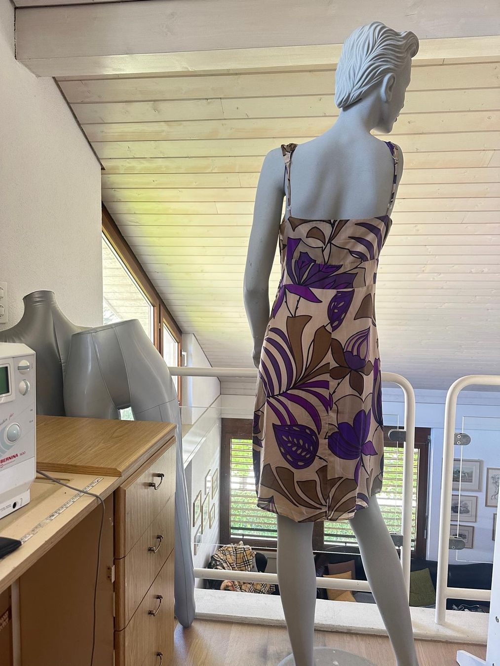 Vestiti: Seidenkleid von MAX CASOLI – Usato da Neuhausen venduto da Lechasseur 2