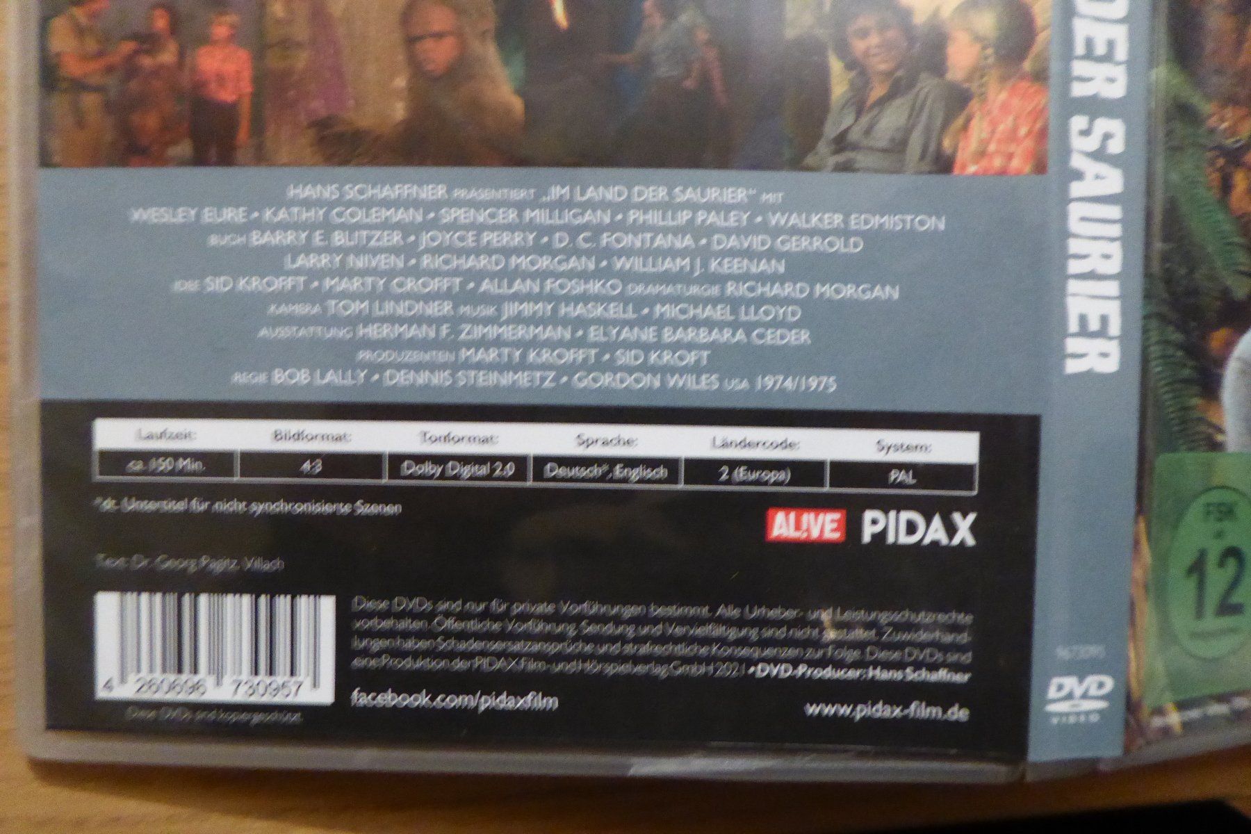 Tutti i DVDs: DVD Im Land der Saurier PIDAX – Usato da Allschwil venduto da Summelsarium 2