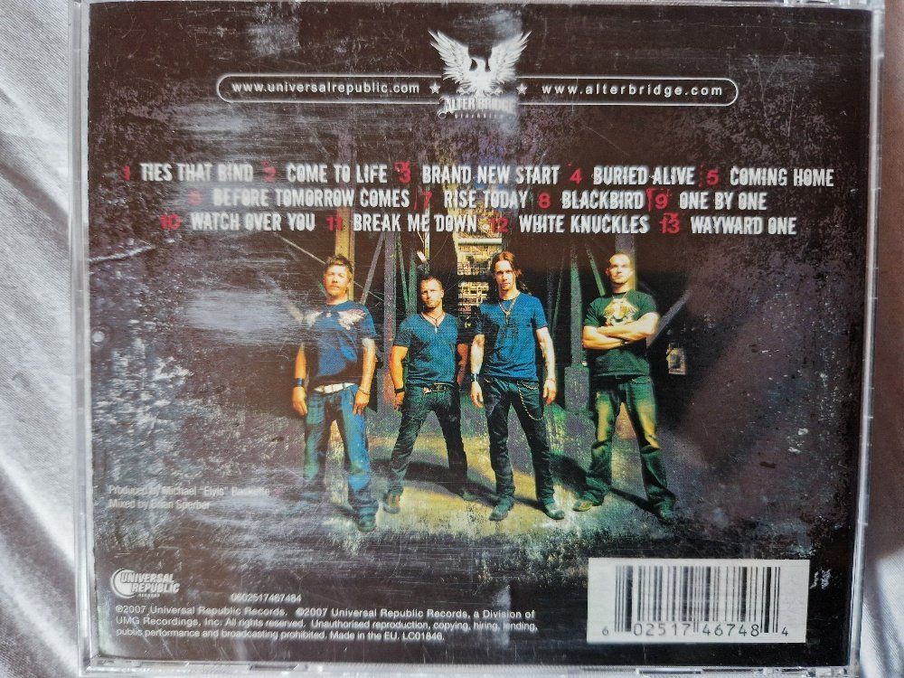 CD: Alter Bridge – Blackbird – Usato da Brittnau venduto da Zibu 1