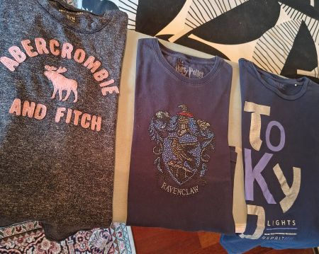 3 Shirts, Harry Potter, Esprit, Abercrombie 12 - 14 <j