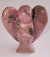 Rhodonit Engel Statue / Figur