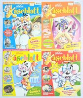 4er Set Diddls Käseblatt- Diddl - aus den Jahren 2009&2010