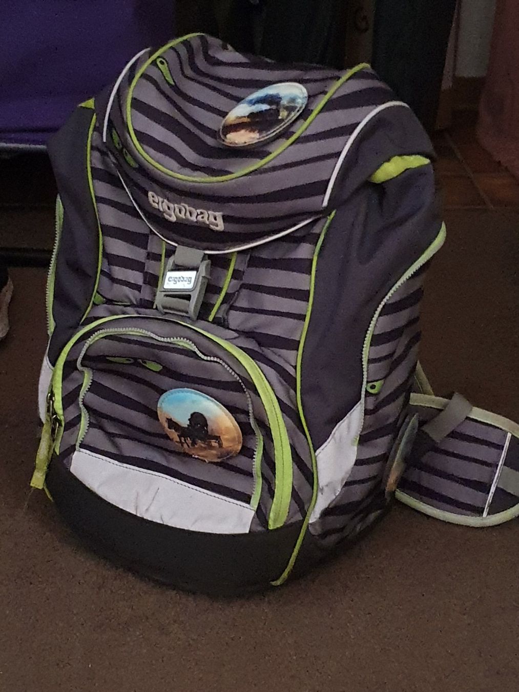 Ergobag Kindertaschen: Ergobag Schulrucksack/sac d'école + Kletties – Gebraucht aus La Chaux-de-Fonds von MyriamDo