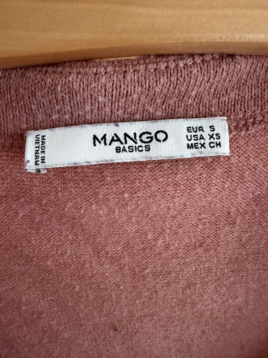 Mango Maglioni & Felpe: Mango Damenpullover Altrosa V-Ausschnitt Gr. S – Usato da Zürich venduto da ei_8006 1