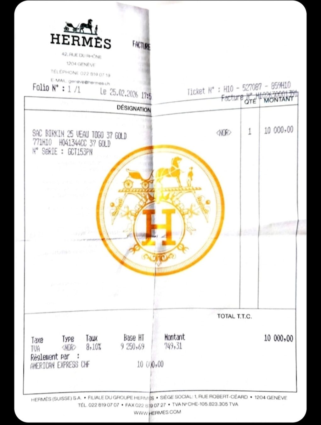 Hermès Borse da donna: Hermès Birkin 25 – Nuovo e nell'imballaggio originale da Troinex venduto da Lilyrose01 7