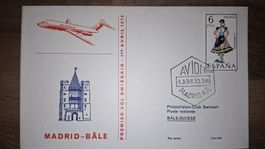 Swissair Madrid - Bale 01.04.1970