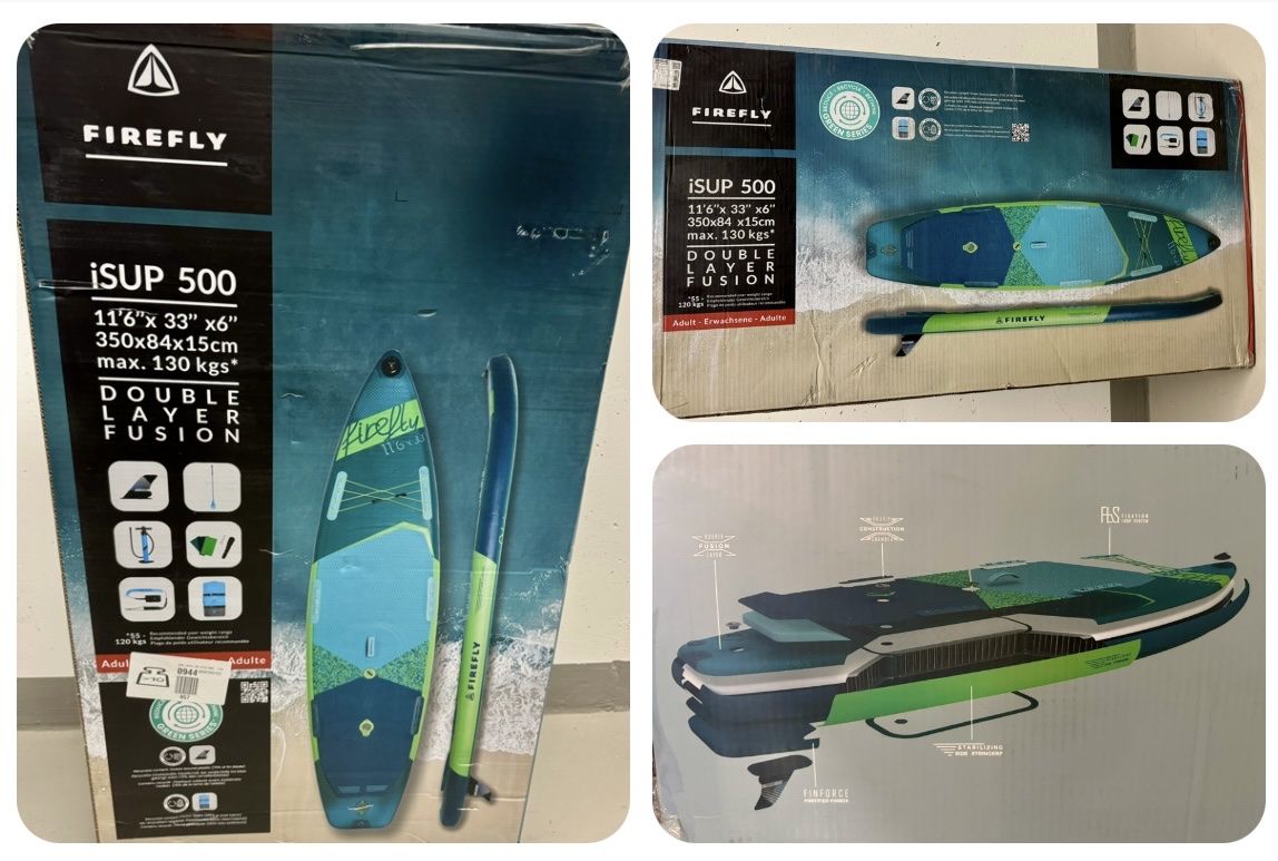 Tavole da surf e di nuoto: FIREFLY SUP iSUP 500 IV **NEU** – Nuovo e nell'imballaggio originale da Herisau venduto da pau_k6q2 1