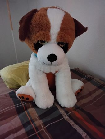 Plüschtier Stofftier Hund ca 55 cm