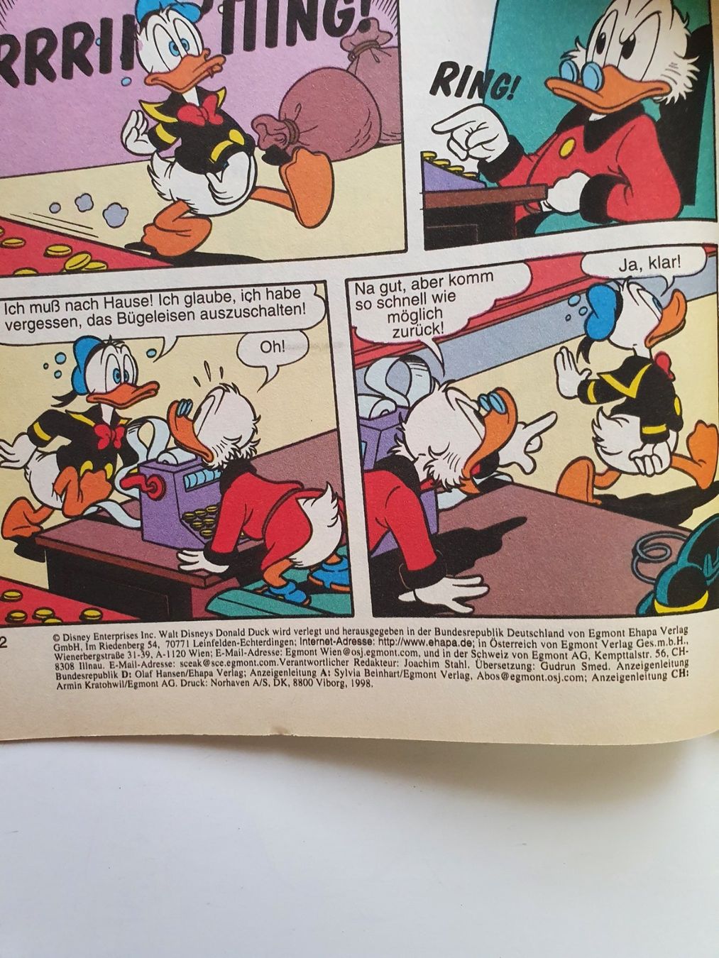Fumetti: Donald Duck 522 / Walt Disney Comic – Usato da Oberdorf BL venduto da BaldenEagle 1