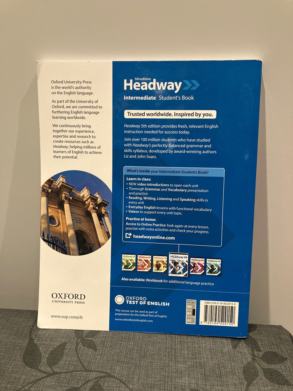 Bücher: Headway Intermediate Student's Book 5th Edition – Gebraucht aus Unterkulm von Chipsi0709 1