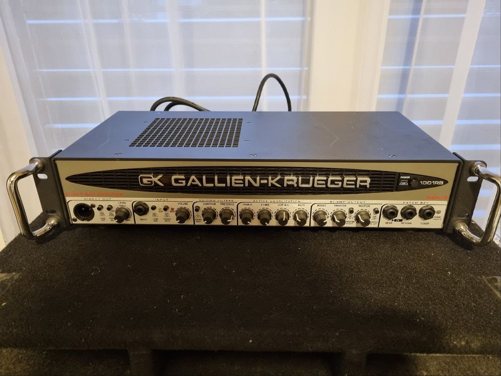 Ampli basse Gallien Krueger 1001RBII Kaufen auf Ricardo