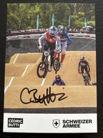 Signiertes Foto Cédric Butti BMX Schweizer Armee