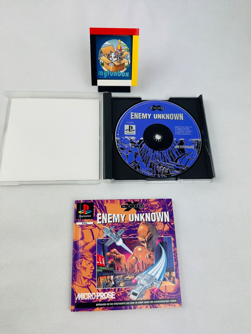 Spiele: Playstation 1 PSX  PS1 X-Com Enemy Unknown CIB Multilingual – Gebraucht aus Kappel SO von MyFunBox 2