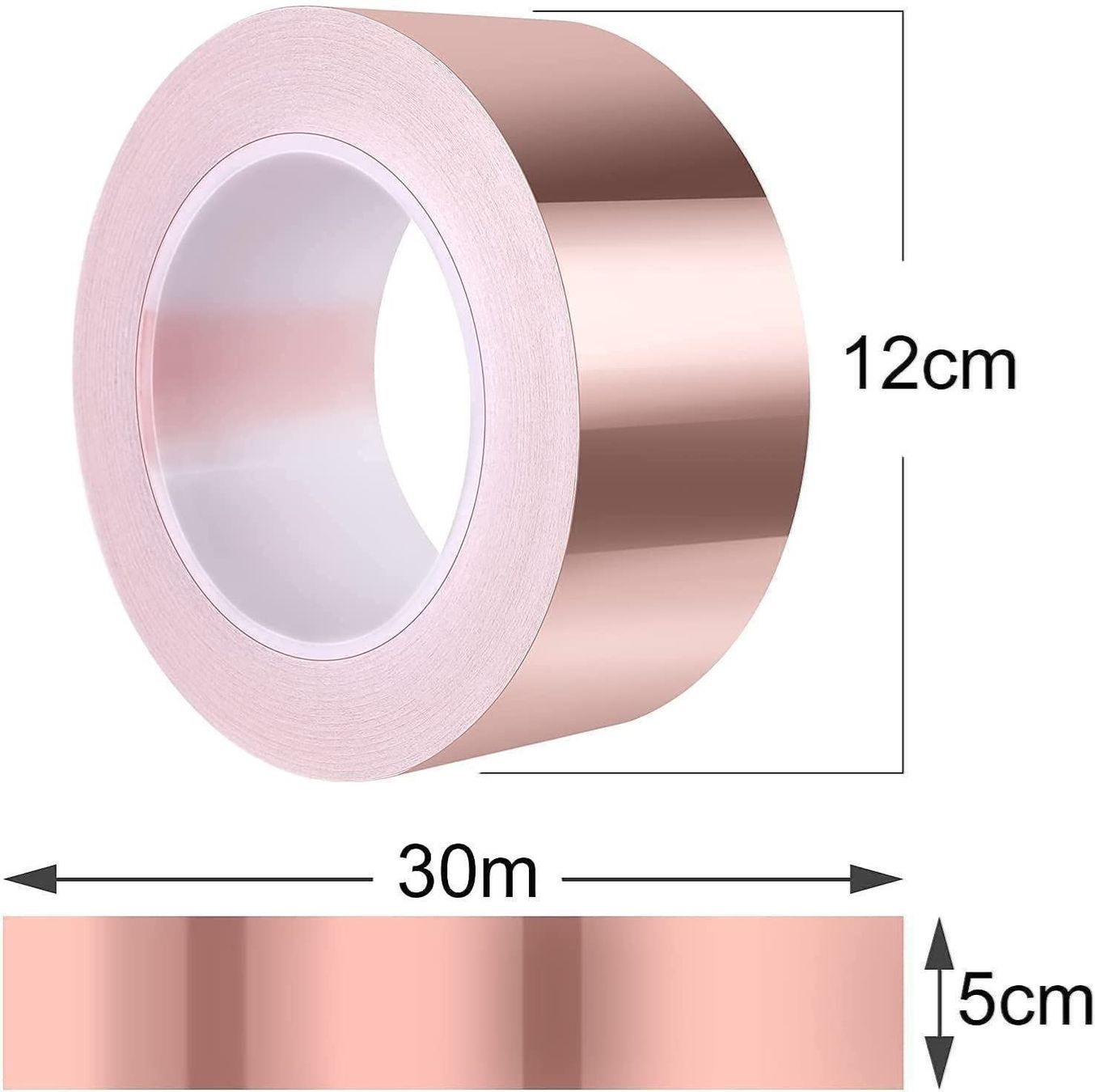 Altro per Ufficio & Commercio: Kupferband 30mx50mm EMI Abschirmband – Nuovo (secondo la descrizione) da Thun venduto da Laoye 1