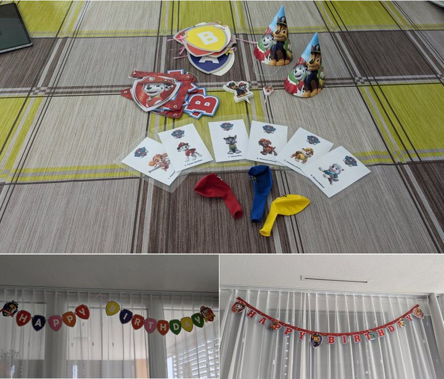 Procos Einweggeschirr-Set 16-tlg Set Kindergeburtstag Party Feier Deko Motto Dots Punkte Bunt 120 Tlg 8 Personen Pappe S0u870z3