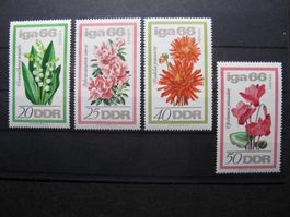DDR 1966 Gartenbau Ausstellung **