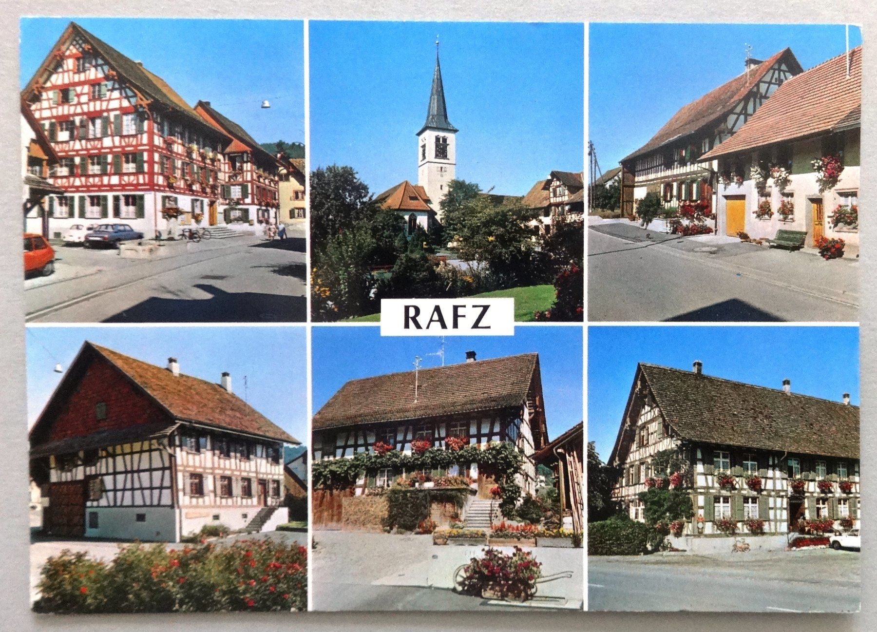 Cartoline postali: Rafz – Usato da Fétigny venduto da Billy2miny