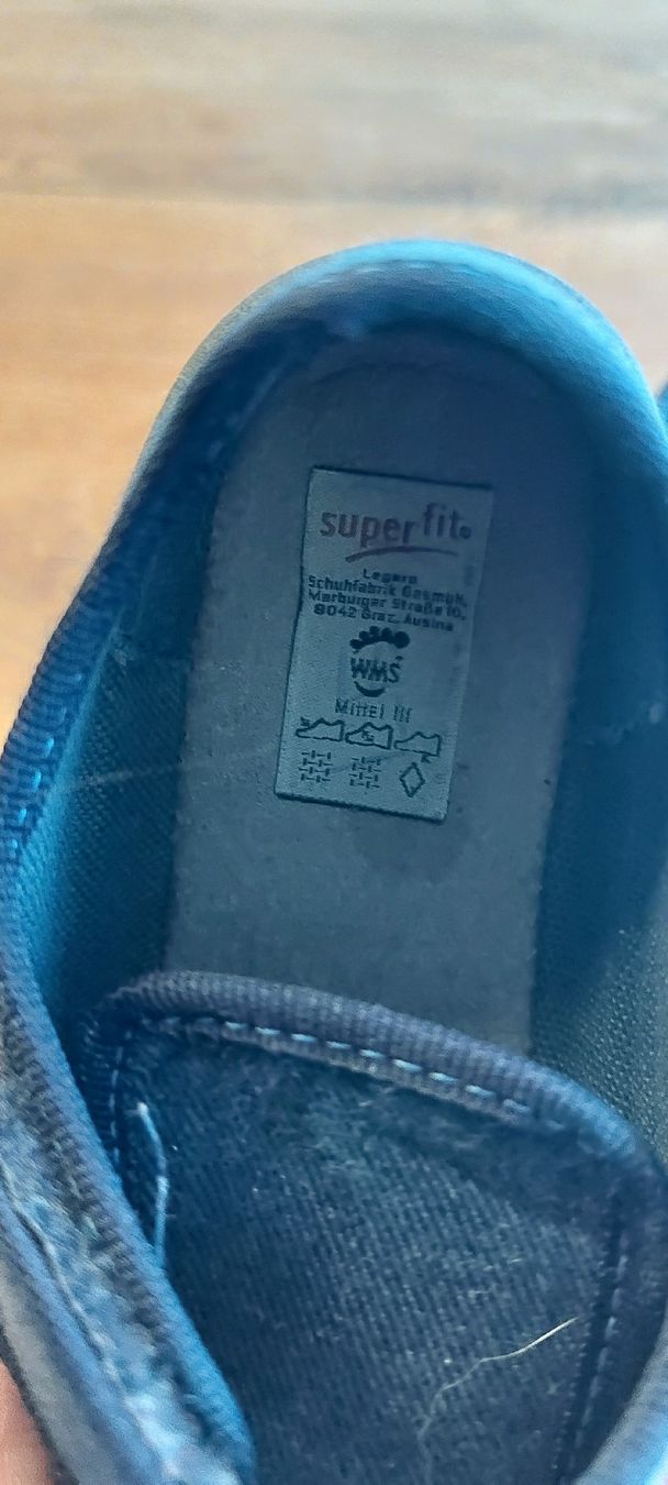 Superfit Schuhe für Jungen: Superfit Hausschuhe Einhorn Gr. 28 Polizei – Gebraucht aus Mumpf von Pat17 2