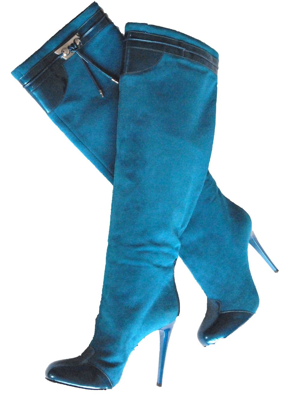 Scarpe da donna: Bottes Lorenzini jamais portées t.38 – Nuovo e nell'imballaggio originale da Clarens venduto da alice_merveilles