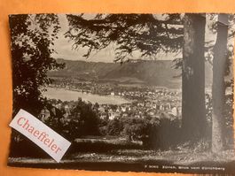 1950 Zürich. Blick vom Zürichberg