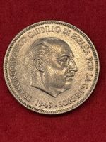 Monnaie Espagne 🇪🇸 1949 5 pesetas 