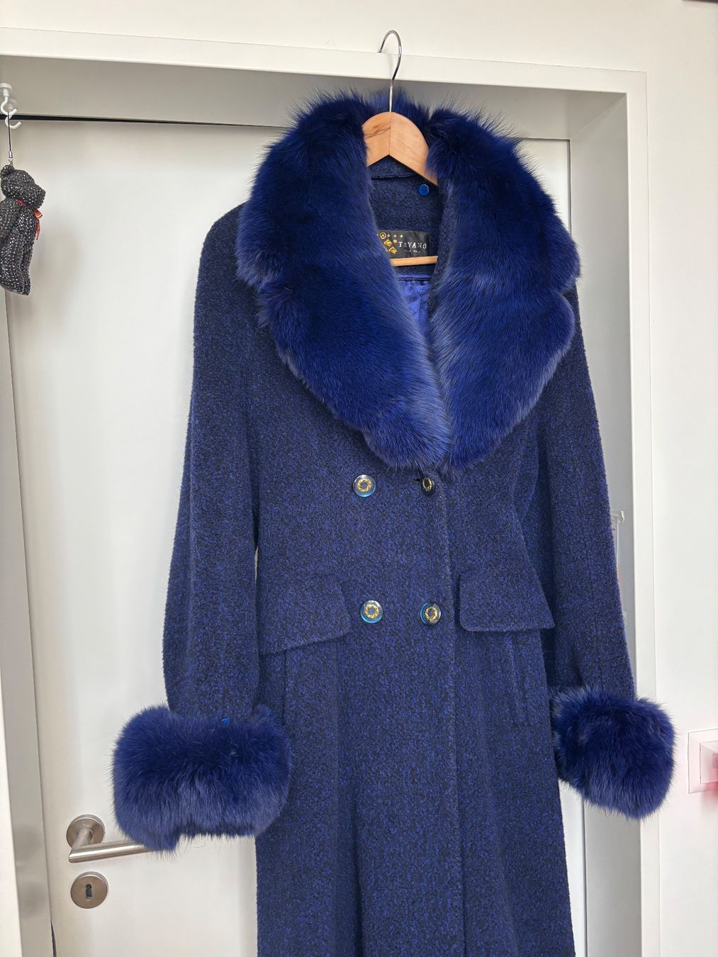 Cappotti: Blauer Wintermantel Wolle  Gr.38-40 – Usato da Dielsdorf venduto da ncgarasi 7
