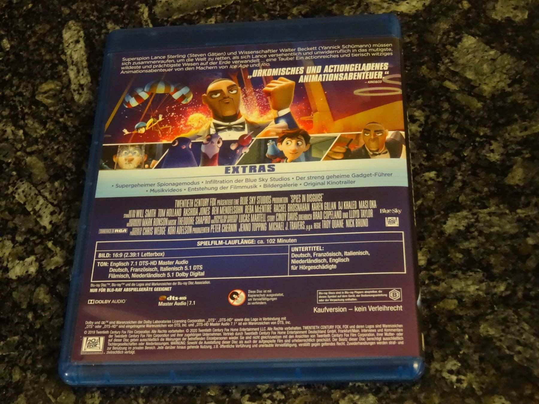 Alle DVDs: Spione Undercover Blu-ray – Gebraucht aus Olten von Disc-Verkauf 2