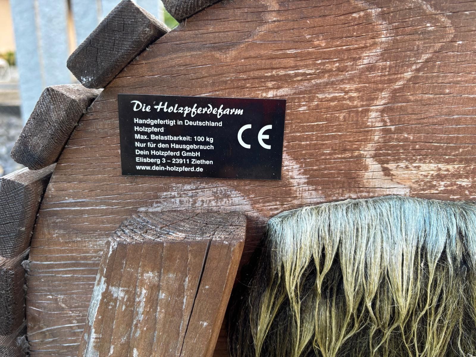Giocattoli: Holzpferd - Voltigierpferd – Usato da Neuendorf venduto da bru_t8th 3
