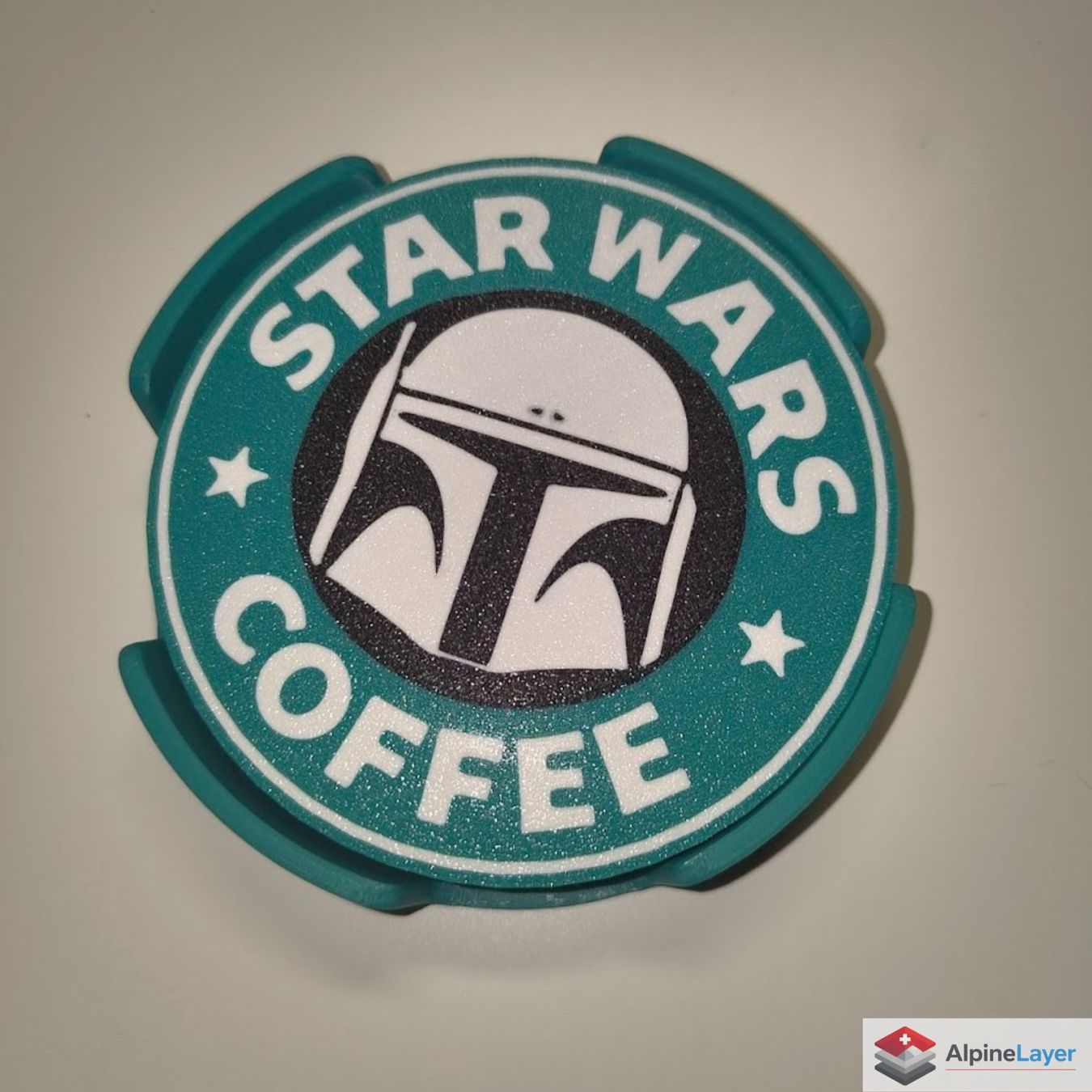 Sottobicchieri: Star Wars Coaster Set with Holder 3D Printed Premium – Nuovo (secondo la descrizione) da Losone venduto da AlpineLayer 1