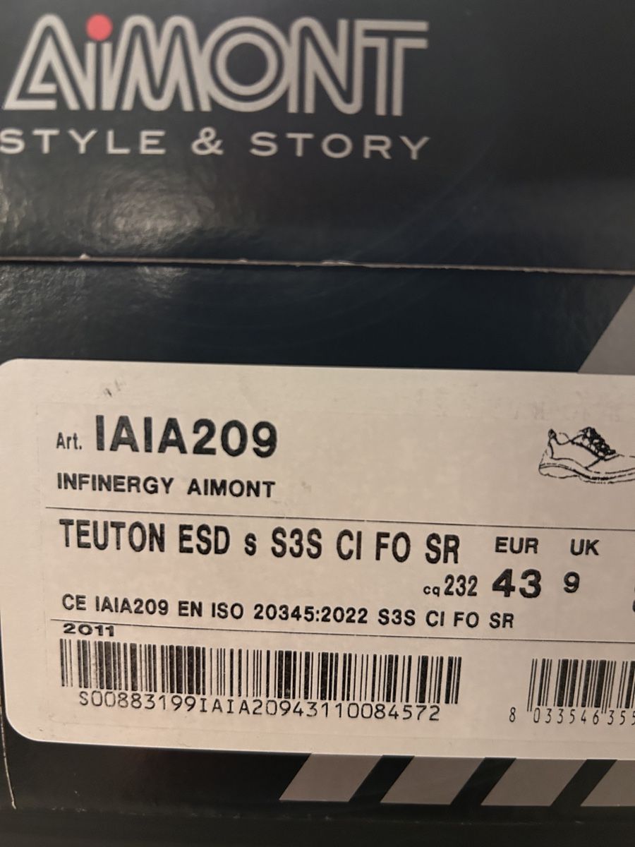 Scarpe da uomo: Sicherheitsschuhe – Nuovo e nell'imballaggio originale da Riehen venduto da Guefeli0 5