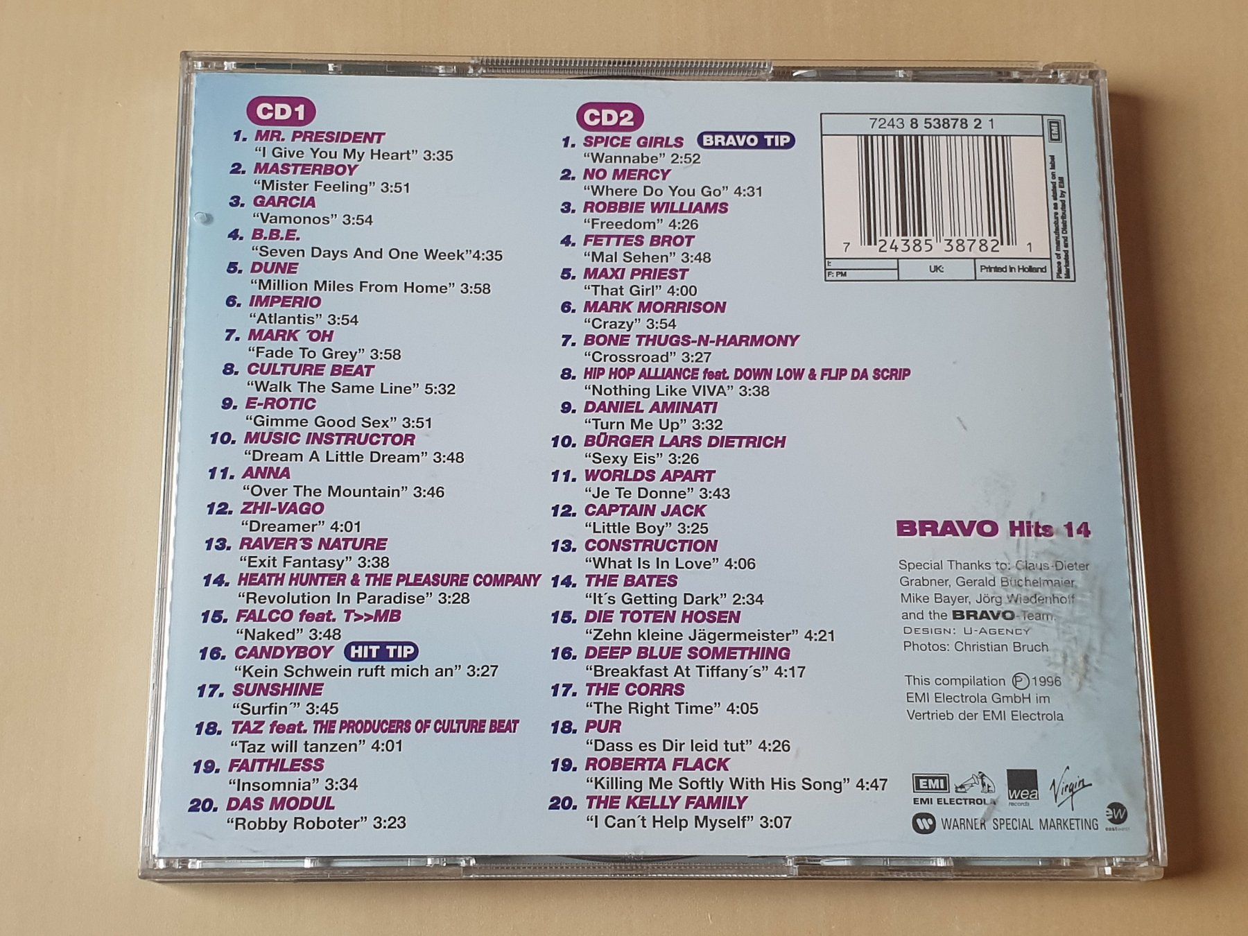 CDs: Bravo Hits 14 – D'occasion à Stansstad par collectorsshop 1