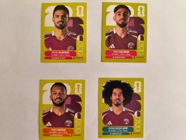 W Cup 2026 Qatar N° 3, 8, 12, 18
