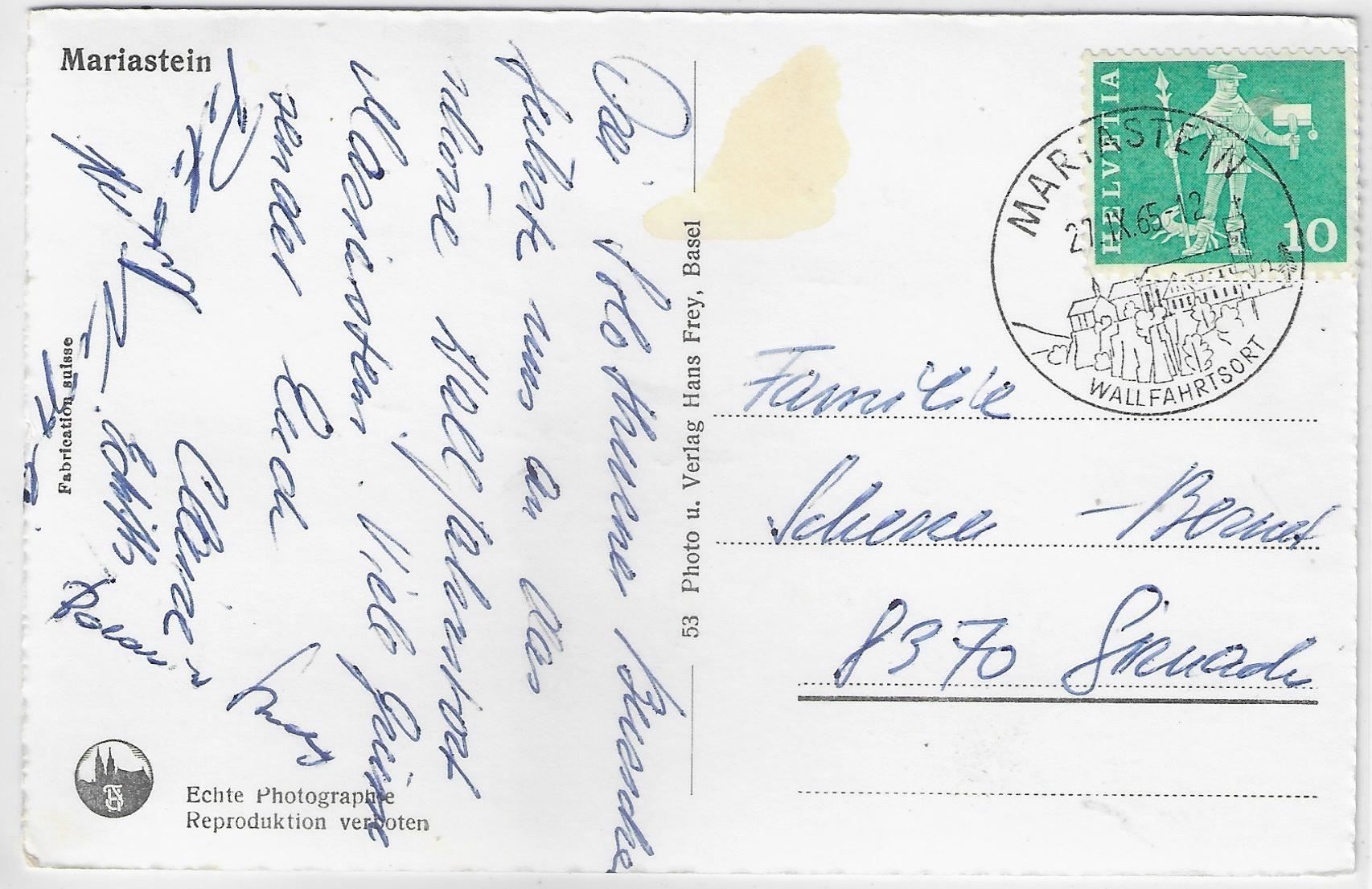 Cartoline postali: Mariastein - Multiview – Antico da Ettingen venduto da Kartenplanet 1