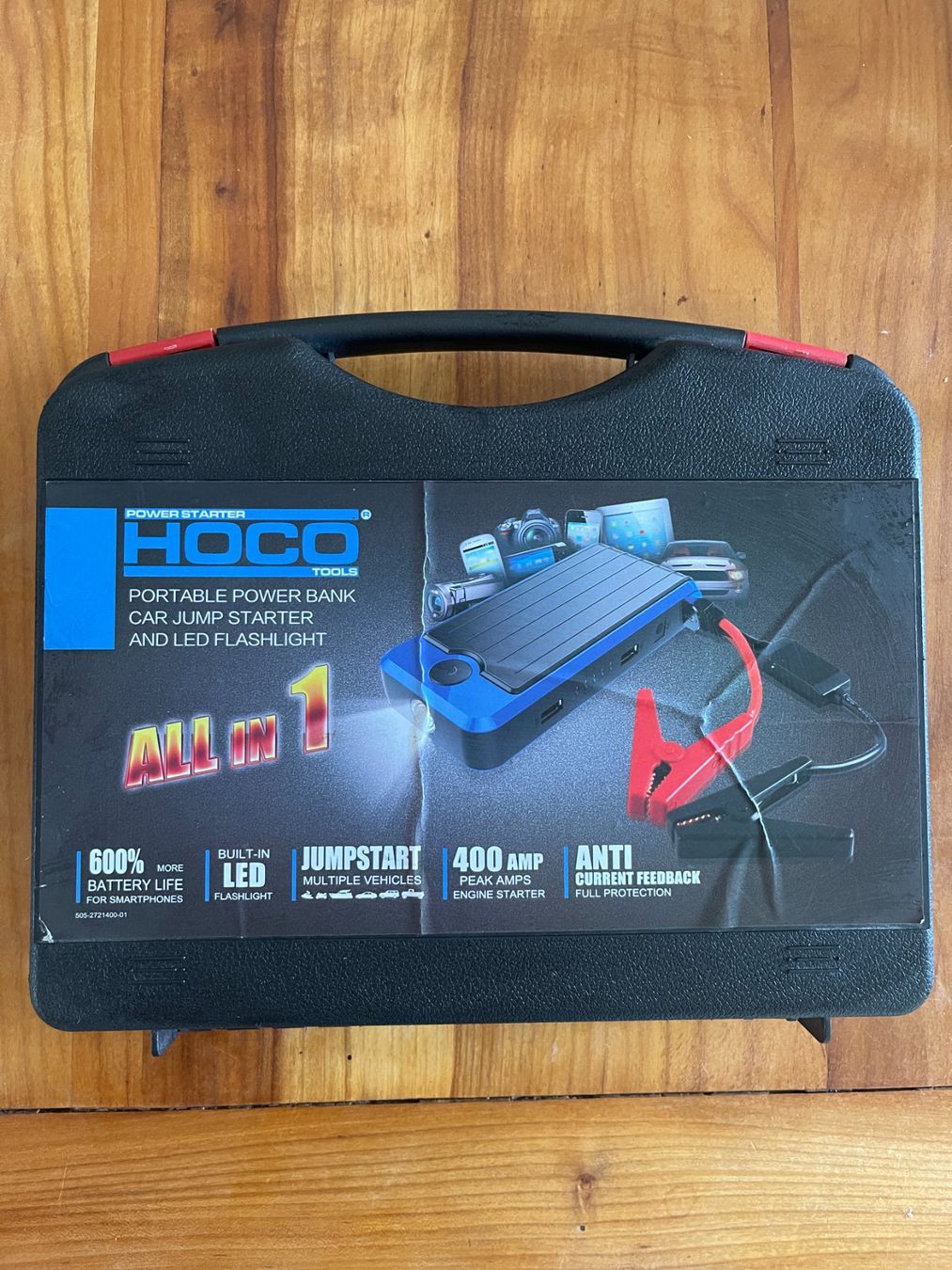 Caricabatterie: HOCO Powerstarter Portable Powerbank/Auto Starthilfe ALLin1 – Usato da Siblingen venduto da Woltersdorf50