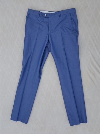 Elegante Anzughose Zara Man 38/32 hellblau