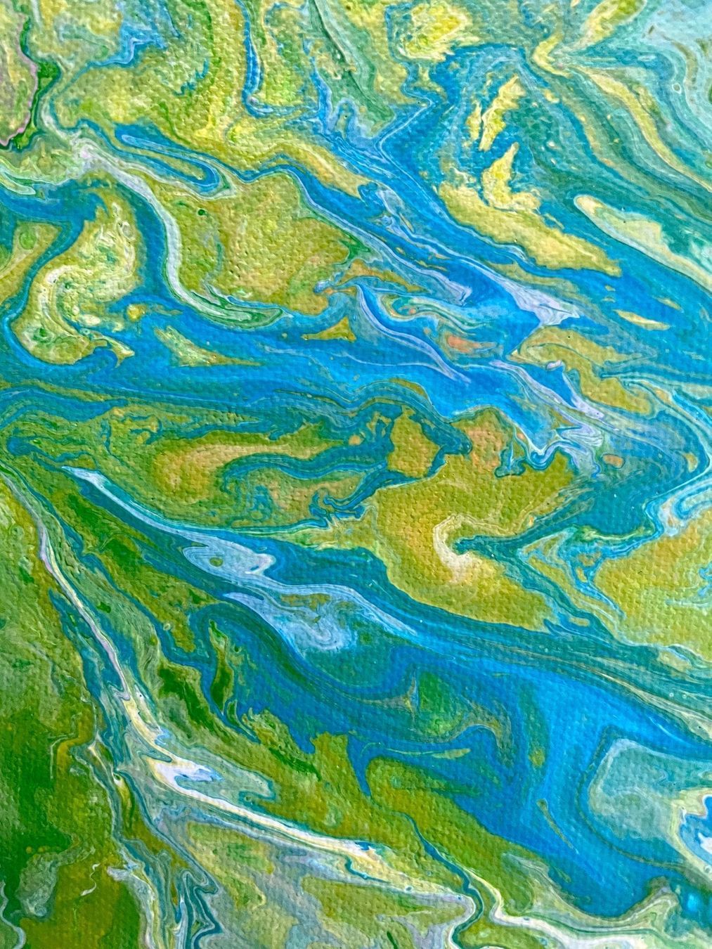 Gemälde: Acrylgemälde 40x60 farbig, abstrakt, Einzelstück – Neu (gemäss Beschreibung) aus Hochdorf von Jasminurschel 1