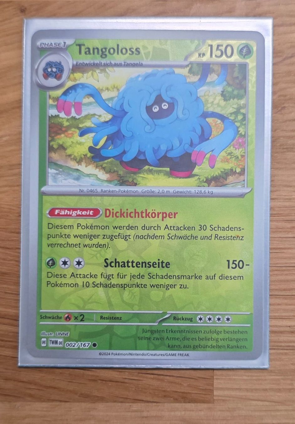 Pokémon Carte collezionabili: Tangoloss 002/167 – Nuovo (secondo la descrizione) da Arbon venduto da Twist05
