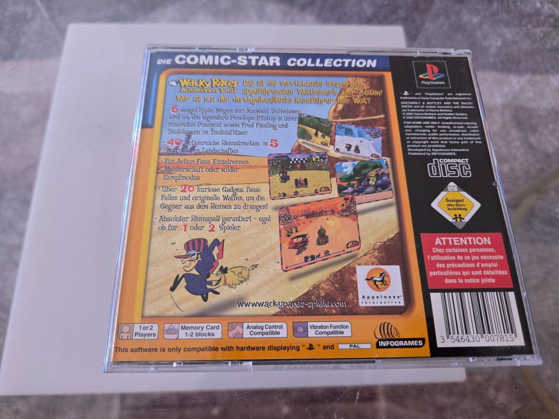Giochi: Wacky Races PS1 – Usato da Bussigny venduto da Kfdlt 1
