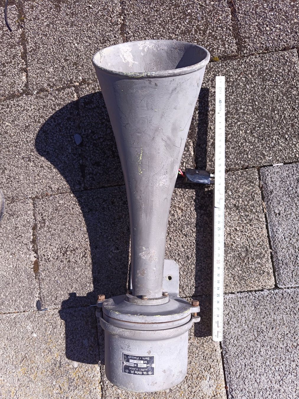 Sistemi d'allarme: Klaxon, Typ 6460, 220V - Vintage – Usato da Rupperswil venduto da scroogeengineer