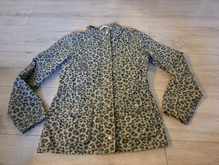 Damen Jacke Leo-Print Grösse 152 guter Zustand