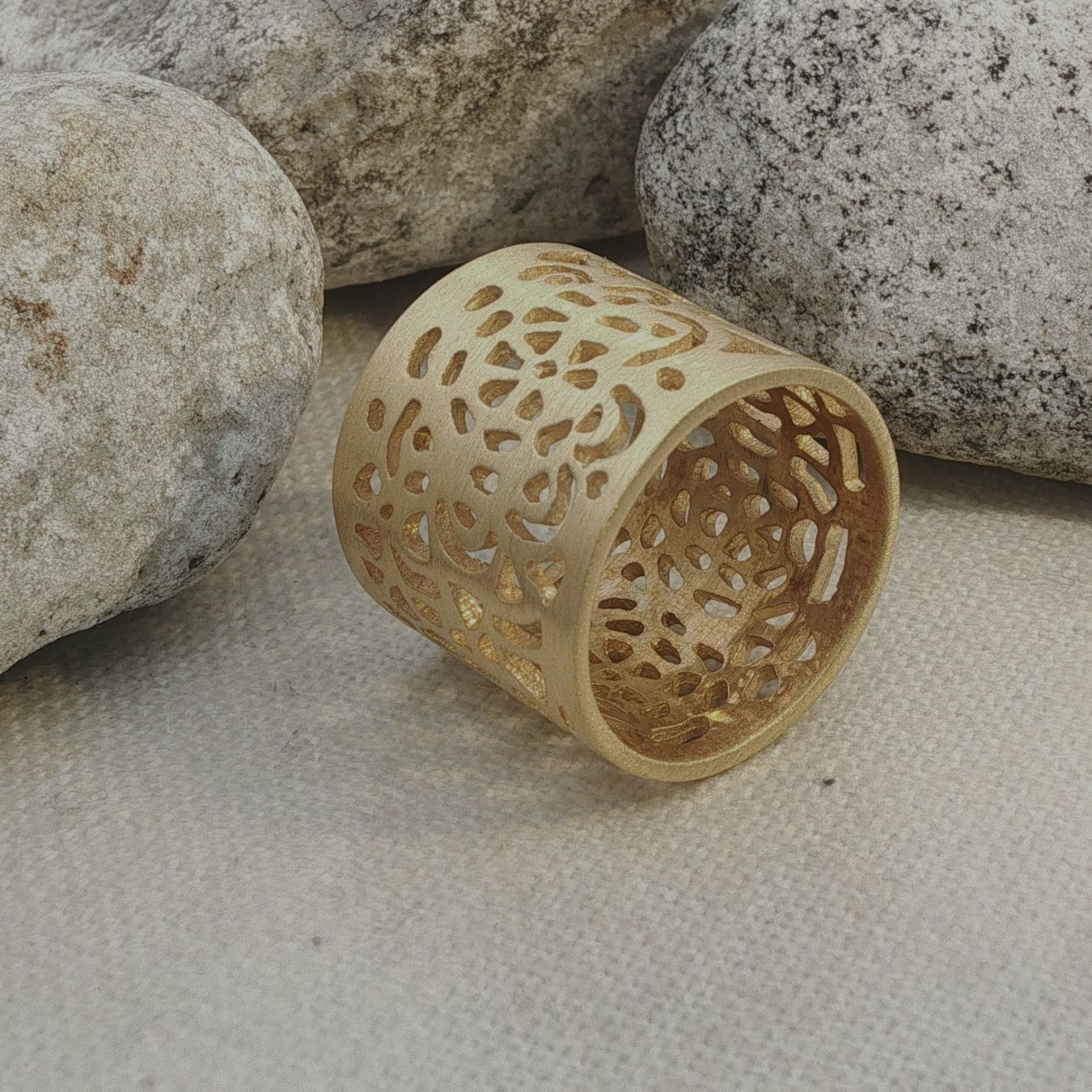 Olga Ribler Ringe: Unikate Silber Ring 925 Grösse 56 matt – Neu (gemäss Beschreibung) aus Luzern von Schmuckoutlet
