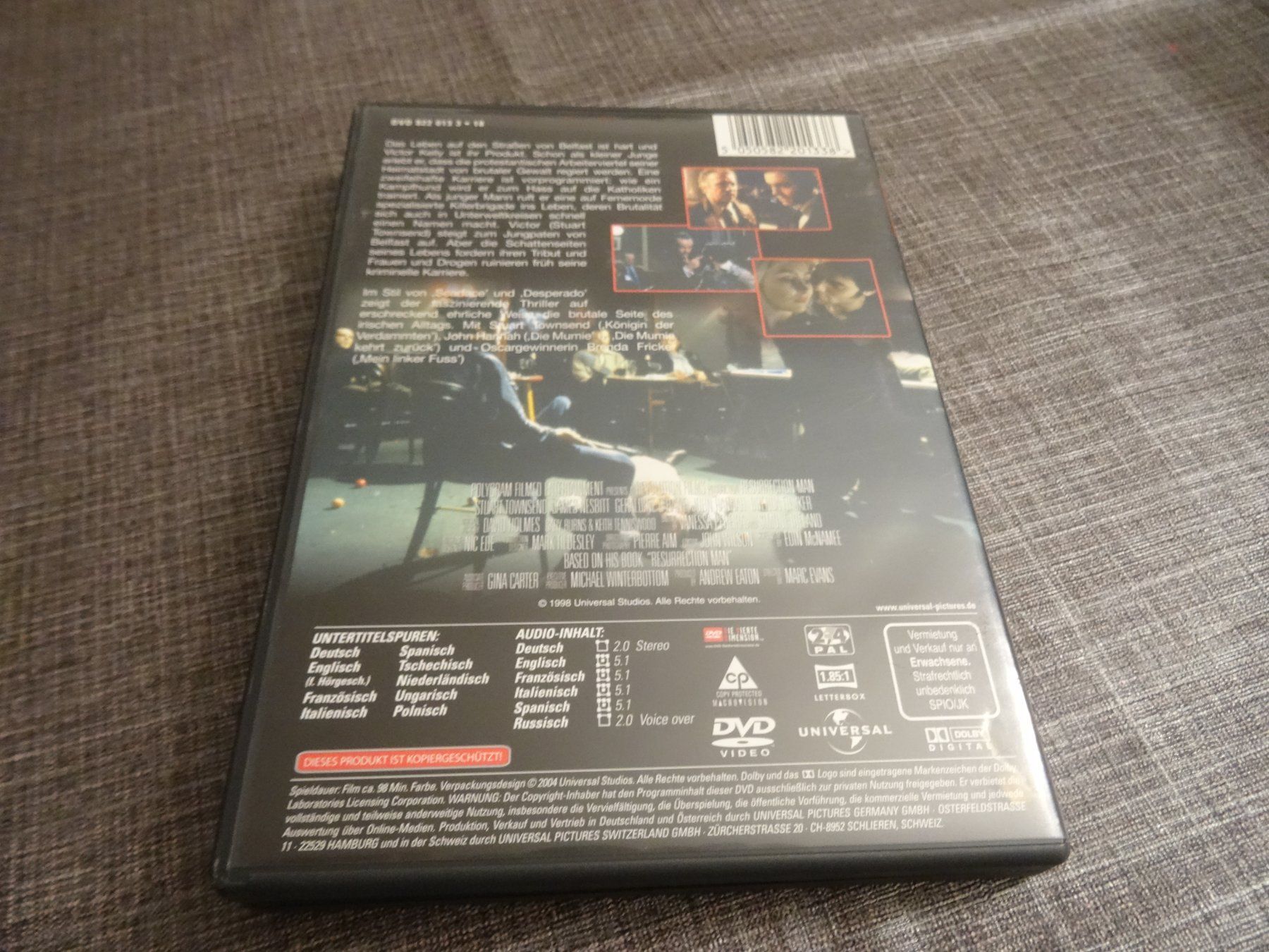 Tutti i DVDs: Resurrection Man - DVD – Usato da Olten venduto da Disc-Verkauf 2