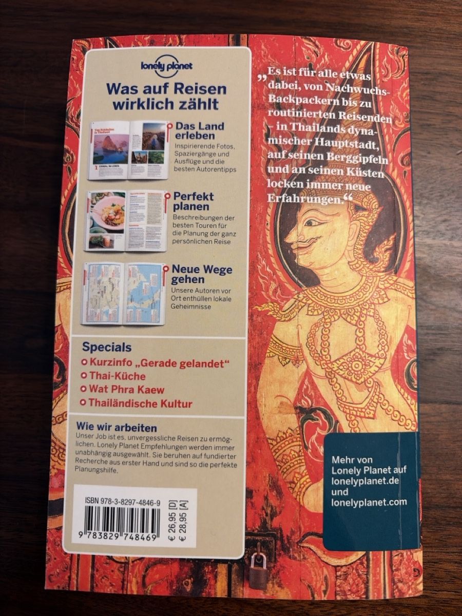 Bücher: Thailand Reiseführer - Lonely Planet – Neu (gemäss Beschreibung) aus Burgdorf von Swisskaran 2