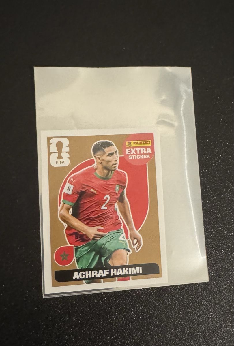 Panini Carte collezionabili: Hakimi Bronze Panini Extra Sticker – Nuovo (secondo la descrizione) da Glattpark(Opfikon) venduto da Alexandre261
