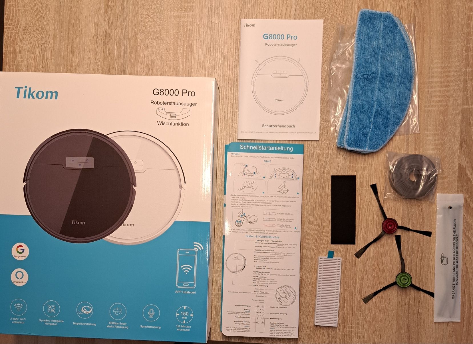 Aspirateurs & Accessoires: Saug/Wischroboter Tikom G8000 pro – D'occasion à Däniken SO par Maek12