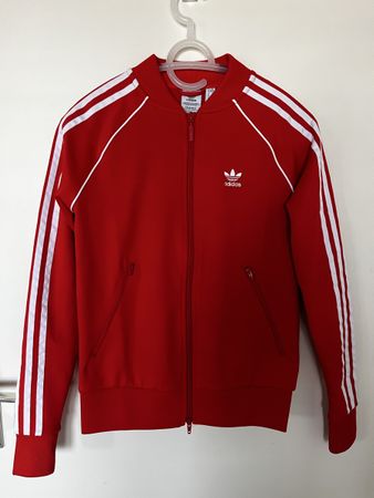 Adidas Trainingsjacke rot